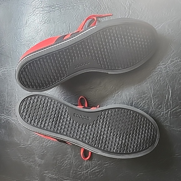 Adidas Red and Black Daily 3.0 Shoes Men's Red Size 8.5 - Picture 6 of 10